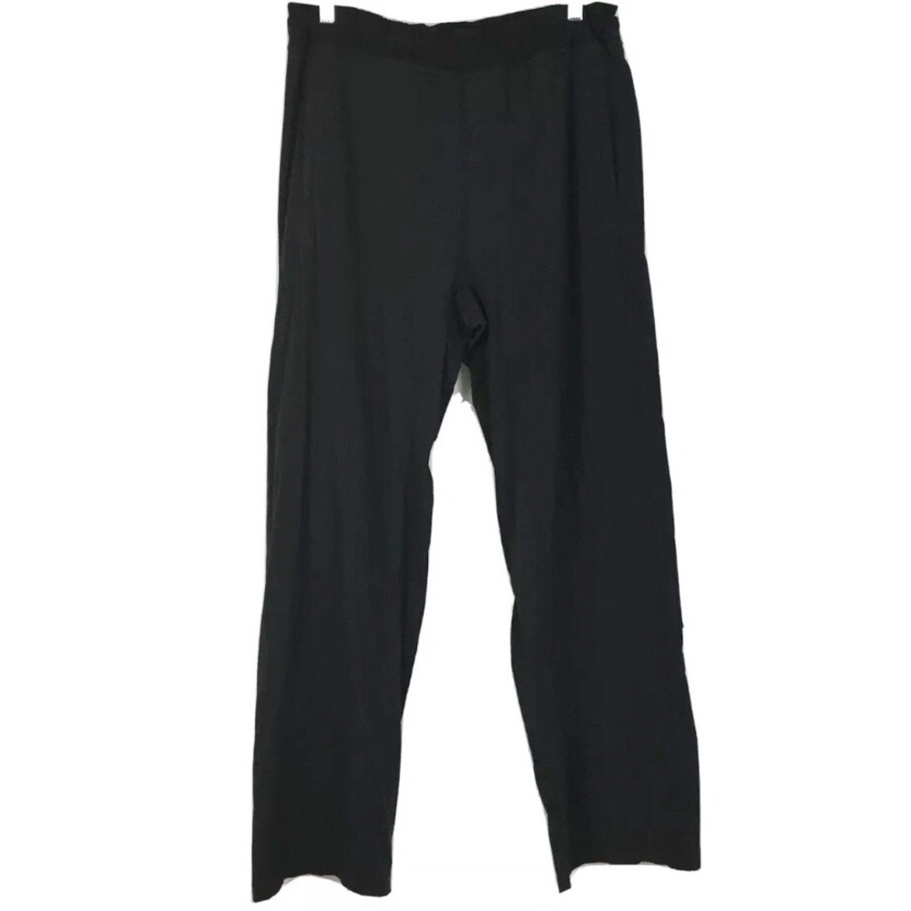 Lululemon Mens Black Stripe Studio Pant 30W 34L
